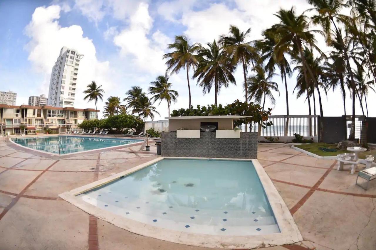 Kasa Las Palmas Ocean View Beachfront Condo Pool San Juan Exterior foto